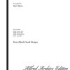 The Water Is Wide (SATB)