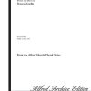 One Song (SATB)