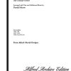 Johann Wolfgang Mozart: Peace I leave with you (SATB)