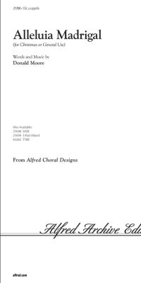 Donald Moore: Alleluia Madrigal