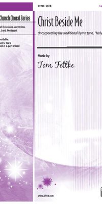 Christ Beside Me (SATB)