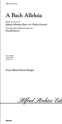 A Bach Alleluia (SAB)
