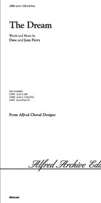 The Dream (SATB)