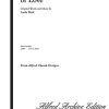 If Music Be the Food of Love (SATB)