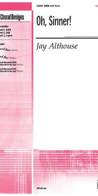 Oh, Sinner! (SATB)