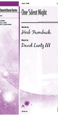 One Silent Night (SATB)