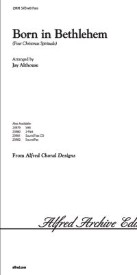 Born in Bethlehem Four Christmas Spirituals (SATB)