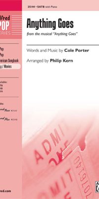 Cole Porter: Anything Goes (SATB)