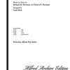 Hushabye Mountain (SATB)