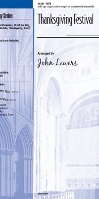 Thanksgiving Festival (SATB)