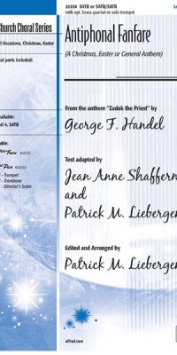 Antiphonal Fanfare (from Zadok the Priest) (SATB)