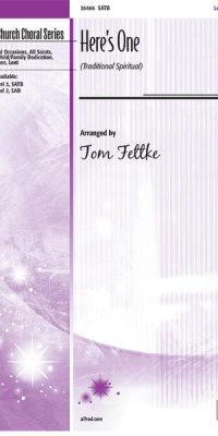 Here's One (SATB)