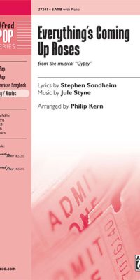 Everything's Coming Up Roses from Gypsy (SATB)
