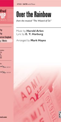 Harold Arlen: Over the Rainbow (SATB)