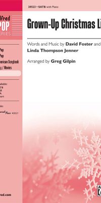 Grown-Up Christmas List (SATB)