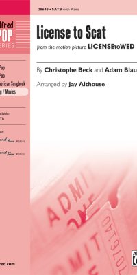 License to Scat (SATB)