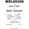 Ernest Chausson: 14 Melodies N07 Le Colibri (Mezzo-Sopraan)