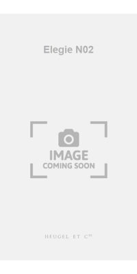 Jules Massenet: Elegie N02