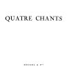 Jacques Ibert: 4 Chants