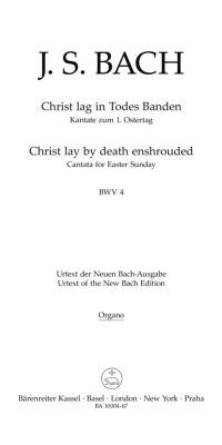 Bach: Kantate BWV4  Christ lag in Todesbanden (Orgel)