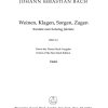 Bach: Kantate BWV 12  Weinen, Klagen, Sorgen, Zagen (Altviool 1)