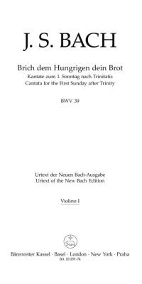 Bach: Kantate BWV 31 Der Himmel lacht! Die Erde jubilieret (Viool 1)
