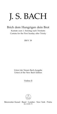 Bach: Kantate BWV 31 Der Himmel lacht! Die Erde jubilieret (Viool 2)
