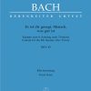 Bach: Kantate BWV 45 Es ist dir gesagt, Mensch, was gut ist (Cello (Kontrabas/Fagot)