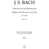 Bach: Kantate BWV 106  Gottes Zeit ist die allerbeste Zeit  (Orgel)
