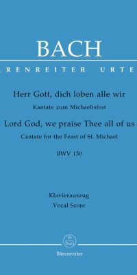 Bach: Kantate BWV 130  Herr Gott, dich loben alle wir (Viool 1)