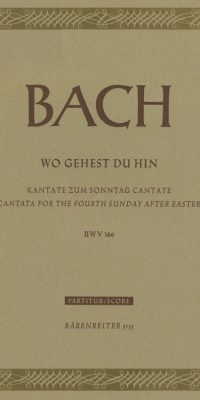 Bach: Kantate BWV 166  Wo gehest du hin? (Partituur)