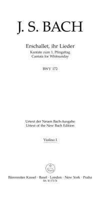 Bach: Kantate BWV 172  Erschallet, ihr Lieder, erklinget, ihr Saiten (Viool 1)