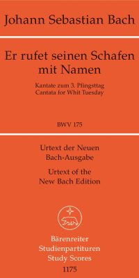 Bach: Kantate BWV 175  Er rufet seinen Schafen mit Namen  (Viool 1)