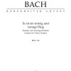 Bach: Kantate BWV 176  Es ist ein trotzig und verzagt Ding (Altviool)