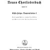 Bauernlieder. Neues Chorliederbuch zu Worten von Hans Grunow, Folge 1 (1936/38)