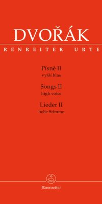 Dvorak: Songs II for High Voice and Piano