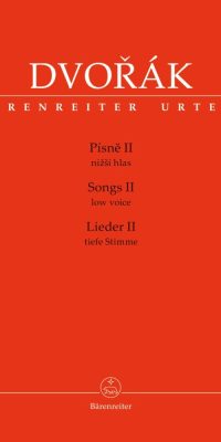 Dvorak: Songs II for High Voice and Piano