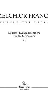 Deutsche Evangeliensprüche fuer das Kirchenjahr