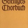 Geselliges Chorbuch. Teil 1