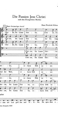 Die Passion Jesu Christi nach dem Evangelisten Markus