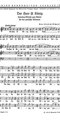 Der Herr ist König und hat ein Reich (1938)