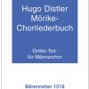 Hugo Distler: Mörike-Chorliederbuch (1938/39) - Teil 3