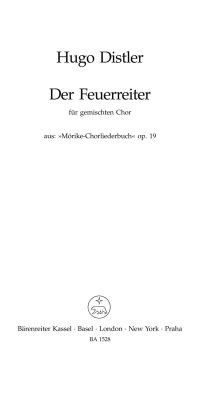 Der Feuerreiter (Sehet ihr am Fensterlein dort die rote Mütze wieder?)