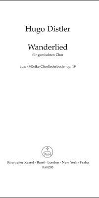 Wanderlied (Entflohn sind wir der Stadt Gedränge)