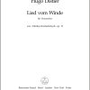 Lied vom Winde (Sausewind, Brausewind)