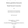 Schutz: Kleine Geistliche Konzerte  Heft 2