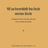 Was betrübst du dich, meine Seele (1938)