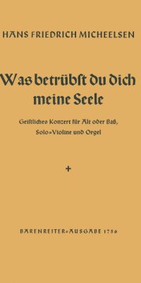 Was betrübst du dich, meine Seele (1938)