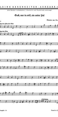 Such, wer da will, ein ander Ziel (1948)