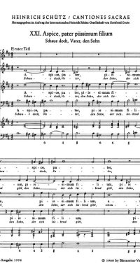 Heinrich Schutz: 3 Motetten SWV 73 - 75